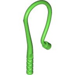 LEGO part 88704 Equipment Whip - Bent in Bright Green