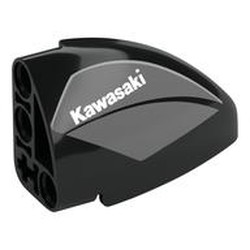 Technic Panel Round Corner 5 x 3 x 2 Left with 'Kawasaki' print
