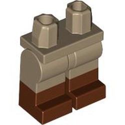 LEGO part MINI LOWER PART NO. 2 in Sand Yellow (6501196|21019)