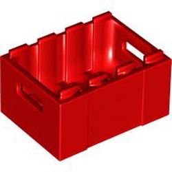 LEGO part 10030150 BOX 3X4 in Bright Red/ Red