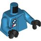 Torso, Racing Suit, BMW Logo, 'M' print, Dark Azure, Black Hands