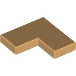 LEGO part 14719 Tile 2 x 2 Corner in Warm Tan