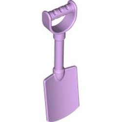 LEGO part 51269 Duplo Shovel / Spade with 'D' Handle in Lavender