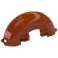 Technic Panel Mudguard Half Circle 5 x 15 x 7 with Handles and America Flag Right print