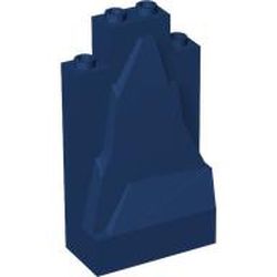 LEGO part WALL ELEMENT 2X4X6, ICEBERG in Earth Blue (6507898|33458)