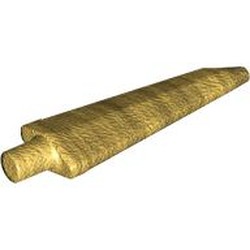 LEGO part 64727 Weapon Spike Flexible 3.5L in Warm Gold/ Pearl Gold