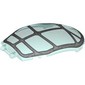 Windscreen 6 x 11 x 2 Curved with Cockpit print