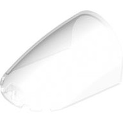 LEGO part 5498 Windscreen, Unknown Size in Transparent/ Trans-Clear