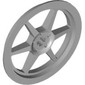 Wheel Cover 6 Spoke with Axle Hole - 43mm D.