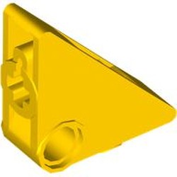 LEGO part 6613 Technic Panel 3 x 3 Triangle in Bright Yellow/ Yellow