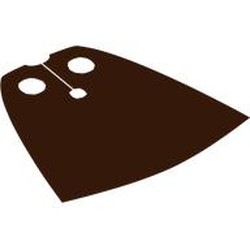 LEGO part  PREPACK BOX 47X47, CAPE, NO. 15 in Reddish Brown