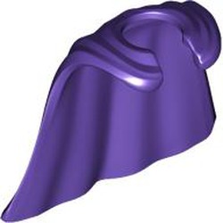 LEGO part 5725 Minifig Neckwear Cape Smooth in Medium Lilac/ Dark Purple