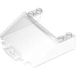 LEGO part 10065632 WINDSCREEN 6X6X1 2/3, NO. 1 in Transparent/ Trans-Clear