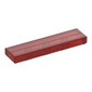 Tile 1 x 4 with 3 Silver Stripes print