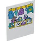 Glass for Frame 1 x 6 x 6 with Coat Rack, Bags, Jackets, Umbrella print