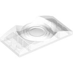 LEGO part DESIGN ELEMENT 2X4X2, NO. 1 in Transparent (6512327|1942)