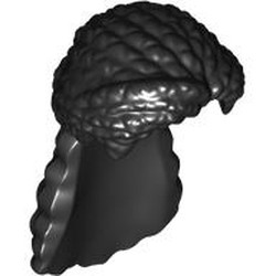 LEGO part 6987 MINI WIG, NO. 397 in Black