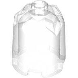 LEGO part 5331 Brick Round 2 x 2 x 2 Dome Top with Crystal Top in Transparent/ Trans-Clear