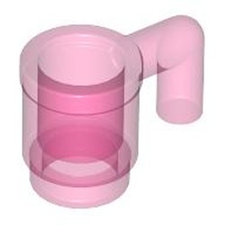 LEGO part MUG in Transparent Medium Reddish Violet (6514012|28655)