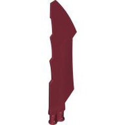 LEGO part 10079895 WEAPON, W/ CROSS HOLE, NO. 2 in Dark Red