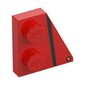 Wedge Plate 2 x 2 Right with Black Stripe print