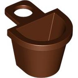 LEGO part PANNIER in Reddish Brown (6515916|5678)