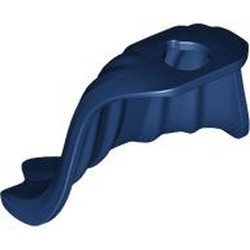 LEGO part 5647 Minifig Neckwear Cape in Earth Blue/ Dark Blue