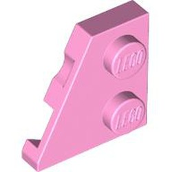 LEGO part 24299 Wedge Plate 2 x 2 Left in Light Purple/ Bright Pink