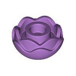 LEGO part 5904 Plant, Flower, Peony Rose with 2 Layers in Medium Lavender