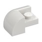 Brick Curved 2 x 2 x 1 Curved Top, Corner
