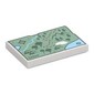 Tile 2 x 3 with Map, Sand Green Ground, Dark Green Markings, Dark Red Trail print