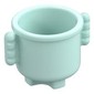 Duplo Kettle with Ribbed Handles 2 x 2 x 1.5
