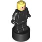Minifig Trophy Statuette, Draco Malfoy, Black Outfit