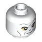 Minifig Head Voldemort, Tan Around Eyes, Smirk Print