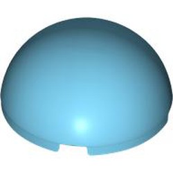 LEGO part 86500 Dome Hemisphere 4 x 4 in Medium Azure