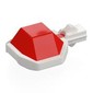 Projectile, Koopa Troopa Shell with Lever with Red Top Pattern