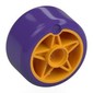 Wheel 24 x 20 with Dark Purple Tire Pattern