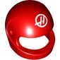 Helmet, Standard with White 'H' in Circle print