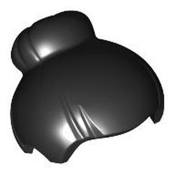 LEGO part MINI WIG NO. 13 in Black (6524755|5958)