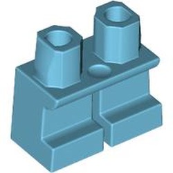 LEGO part 41879a Legs Short in Medium Azure