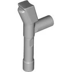 LEGO part 7185 Equipment Medical Crutch in Medium Stone Grey/ Light Bluish Gray