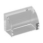Brick Curved 1 x 2 x 1 No Studs, No Bottom Stud Holder