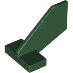 LEGO part 44661 Tail Shuttle - Small in Earth Green/ Dark Green