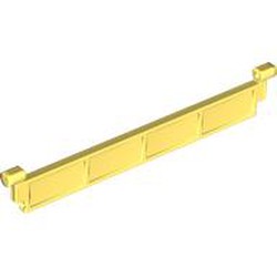 LEGO part 4218 Garage Roller Door Section without Handle in Cool Yellow/ Bright Light Yellow