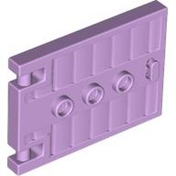 LEGO part 93096 Door 1 x 5 x 3 with 3 Studs and Handle in Lavender