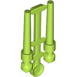 LEGO part 36752 Equipment Wand Sprue [Complete Set of 2] in Bright Yellowish Green/ Lime