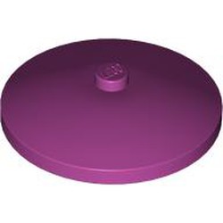 LEGO part 3960 Dish 4 x 4 Inverted [Radar] in Bright Reddish Violet/ Magenta