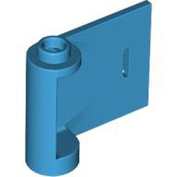 LEGO part 92263 Door 1 x 3 x 2 Right - Open Between Top and Bottom Hinge in Dark Azure