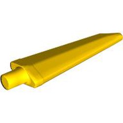 LEGO part 64727 Weapon Spike Flexible 3.5L in Bright Yellow/ Yellow