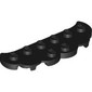 Plate Special 2 x 6 with Mario Mustache Shape